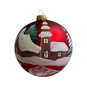 Vitbis Jumbo Christmas Glass Christmas Ornament Poland Szklane Ozdoby Choinkowe